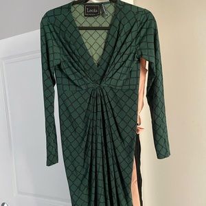 Leota Maternity Dress Green Small